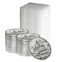 2024 SS Tilawa Shipwreck Voyage 1/2oz Silver Round - Full Tube of 20 Coins