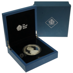 Pre-Owned 2012 UK Queen Elizabeth II's Diamond Jubilee 5oz Proof Silver Coin - VAT Free