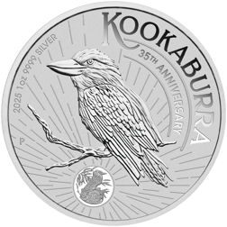 2025 Australian Kookaburra 1oz Silver Coin