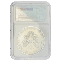 Pre-Owned 2013 USA Eagle 1oz Silver Coin - NGC Graded MS70 - 3770339-069 - VAT Free