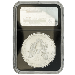 Pre-Owned 2014 USA Eagle 1oz Silver Coin - NGC Graded MS70 - 3855449-277 - VAT Free