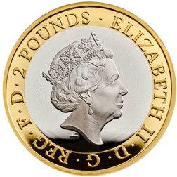 Pre-Owned 2018 UK Captain James Cook's Voyage of Discovery £2 Proof Silver Coin - Damaged Box - VAT