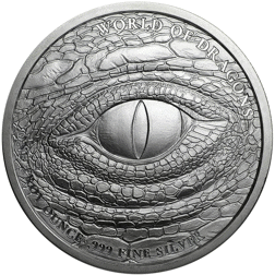 Pre-Owned World of Dragons The Norse 1oz Silver Round