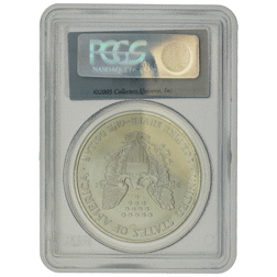 Pre-Owned 2005 USA Eagle 1oz Silver Coin PCGS Graded MS69 - 02904533 - VAT Free