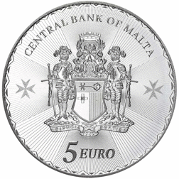 Pre-Owned 2024 Malta Maltese Cross 1oz Silver Coin - VAT Free