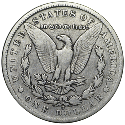 Pre-Owned 1887 USA Morgan Dollar New Orleans Silver Coin - VAT Free