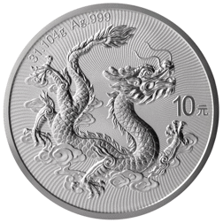 2025 Chinese Dragon 1oz Silver Coin