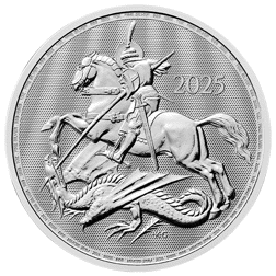 2025 UK St George and the Dragon 1oz Silver Coin