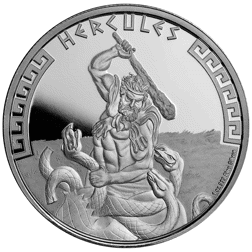 Pre-Owned 2023 Niue Hercules 1oz Silver Coin - VAT Free