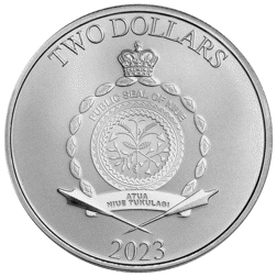 Pre-Owned 2023 Niue Hercules 1oz Silver Coin - VAT Free