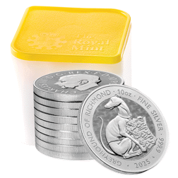 2025 UK Tudor Beasts Greyhound of Richmond 10oz Silver Coin