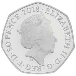 Pre-Owned 2018 UK 'The Snowman' 50p Proof Silver Coin - Gift Presentation - VAT Free