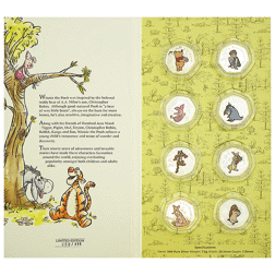 Pre-Owned Winnie the Pooh Silver 8-Medal Collection