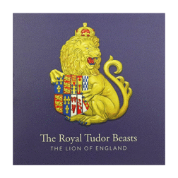Pre-Owned 2022 UK Tudor Beasts Lion of England 1oz Proof Design Silver Coin - VAT Free