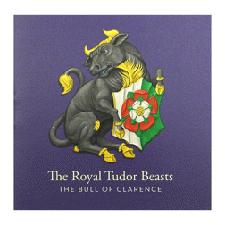 Pre-Owned 2023 UK Tudor Beasts Bull of Clarence 1oz Proof Design Silver Coin - VAT Free