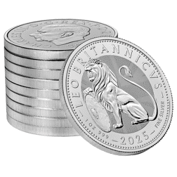 2025 UK The British Lion 1oz Silver Coin