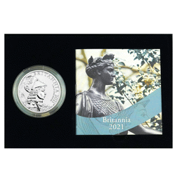Pre-Owned 2021 UK Britannia 1oz Brilliant Uncirculated Silver Coin - VAT Free