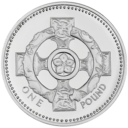 Pre-Owned 1996 UK £1 Piedfort Proof Design Silver Coin - VAT Free