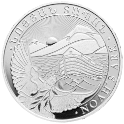 2025 Armenian Noah's Ark 1/2oz Silver Coin