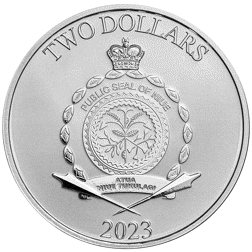 Pre-Owned 2023 Niue Star Wars Jedi Order 1oz Silver Coin - VAT Free