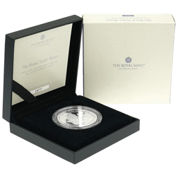Pre-Owned 2022 UK Tudor Beasts Lion of England 2oz Proof Silver Coin - VAT Free