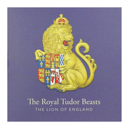 Pre-Owned 2022 UK Tudor Beasts Lion of England 2oz Proof Silver Coin - VAT Free