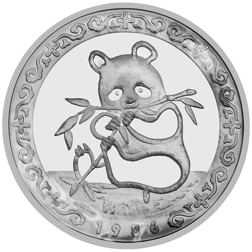 Pre-Owned 1986 China Panda 12oz Silver Round