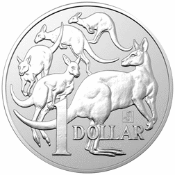 Pre-Owned 2019 Royal Australian Mint Kangaroo Merlion Privy 1oz Silver Coin - VAT Free
