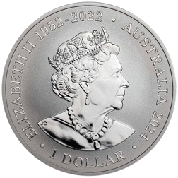 Pre-Owned 2024 Australia's Most Dangerous Animals: Tiger Snake 1oz Silver Coin - VAT Free