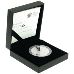 Pre-Owned 2009 UK Britannia 1oz Silver Proof Coin - VAT Free