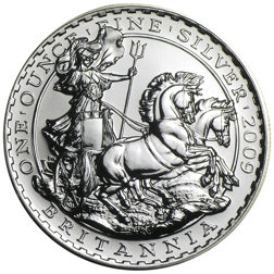 Pre-Owned 2009 UK Britannia 1oz Silver Proof Coin - VAT Free