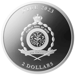 Pre-Owned 2023 Niue Magnum Opus 1oz Silver Coin - VAT Free