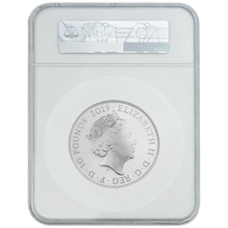 Pre-Owned 2019 UK Tower Of London: Legend of the Ravens 5oz Proof