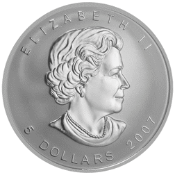 Pre-Owned 2007 Canadian Maple Privy Pig 1oz Silver Coin - VAT Free