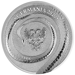 Pre-Owned 2020 Germania Beasts Fafnir 1oz Silver Coin - VAT Free