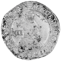 Pre-Owned UK James I Silver Shilling Coin - VAT Free