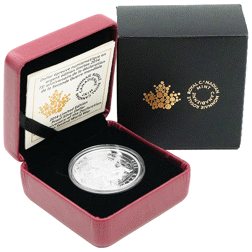 Pre-Owned 2014 Canadian Second World War 75th Anniversary $1 Proof Silver Coin - VAT Free