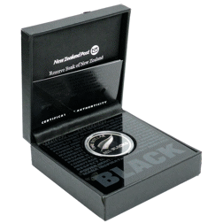 Pre-Owned 2011 New Zealand All Blacks 1oz Proof Silver Coin - VAT Free