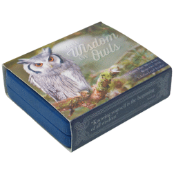 Pre-Owned 2018 Tokelau Wisdom of Owls Scops Owl $5 Proof Silver Coin - VAT Free