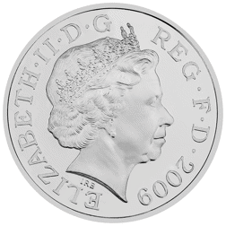 Pre-Owned 2009 Henry VIII £5 Proof Design Silver Coin - VAT Free