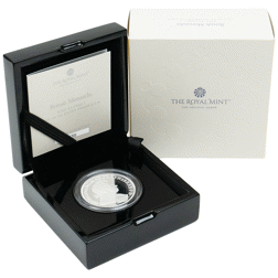 Pre-Owned 2022 British Monarchs: George I 2oz Proof Silver Coin - VAT Free