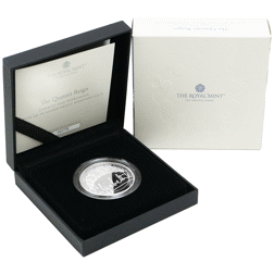 Pre-Owned 2022 UK The Queen's Reign: Charity and Patronage £5 Piedfort Proof Silver Coin - VAT Free