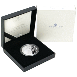 Pre-Owned 2022 UK The Queen's Reign: Commonwealth £5 Piedfort Proof Silver Coin - VAT Free