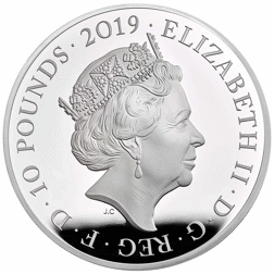 Pre-Owned 2019 UK Tower Of London: Ceremony of the Keys 5oz Proof Silver Coin - VAT Free