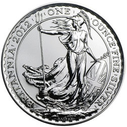 Pre-Owned 2012 UK Britannia 1oz Proof Silver Coin - VAT Free
