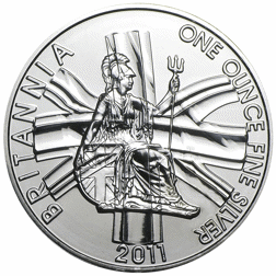 Pre-Owned 2011 UK Britannia 1oz Proof Silver Coin - VAT Free