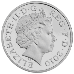 Pre-Owned 2010 UK Capital Cities London £1 Proof Silver Coin - VAT Free