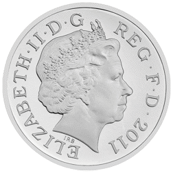 Pre-Owned 2011 UK Capital Cities Edinburgh £1 Proof Silver Coin - VAT Free