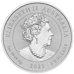 Pre-Owned 2021 Australian Mother and Baby Platypus 2oz Silver Coin - VAT Free