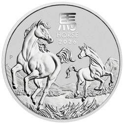 2026 Australian Lunar Horse 1oz Silver Coin